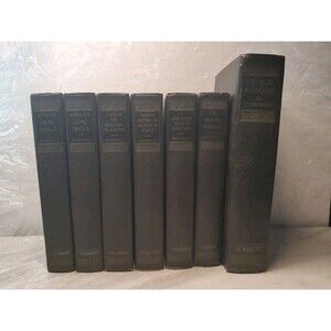 VTG Theodore Roosevelt 1926 Scribner's National Edition Hardcover Book lot of 7